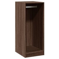 vidaXL Kleiderschrank Braun Eichen-Optik 48x41x102 cm Holzwerkstoff