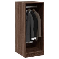 vidaXL Kleiderschrank Braun Eichen-Optik 48x41x102 cm Holzwerkstoff