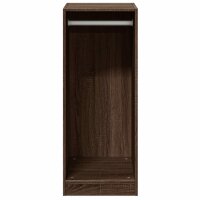 vidaXL Kleiderschrank Braun Eichen-Optik 48x41x102 cm Holzwerkstoff