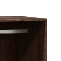 vidaXL Kleiderschrank Braun Eichen-Optik 48x41x102 cm Holzwerkstoff