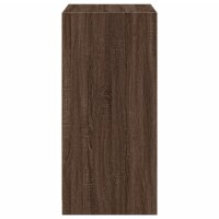 vidaXL Kleiderschrank Braun Eichen-Optik 48x41x102 cm Holzwerkstoff