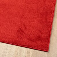 vidaXL Teppich OVIEDO Kurzflor Rot 160x230 cm