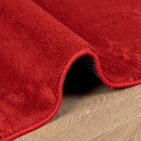 vidaXL Teppich OVIEDO Kurzflor Rot 160x230 cm