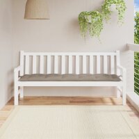 vidaXL Gartenbank-Auflage Taupe 180x50x7 cm Oxford-Gewebe