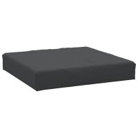 vidaXL Palettenkissen Schwarz 60x60x8 cm Oxford-Gewebe