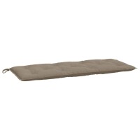 vidaXL Gartenbank-Auflage Taupe 120x50x7 cm Oxford-Gewebe