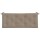 vidaXL Gartenbank-Auflage Taupe 120x50x7 cm Oxford-Gewebe