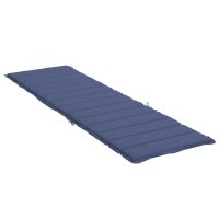 vidaXL Sonnenliegen-Auflage Marineblau Oxford-Gewebe