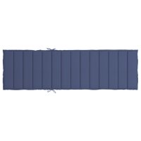 vidaXL Sonnenliegen-Auflage Marineblau Oxford-Gewebe