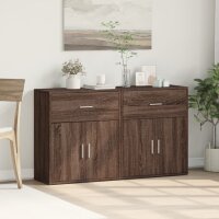 vidaXL Sideboards 2 Stk. Braun Eichen-Optik 60x31x70 cm Holzwerkstoff