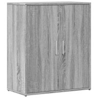 vidaXL Sideboards 2 Stk. Grau Sonoma-Eiche 60x31x70 cm Holzwerkstoff