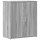 vidaXL Sideboards 2 Stk. Grau Sonoma-Eiche 60x31x70 cm Holzwerkstoff