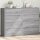 vidaXL Sideboards 2 Stk. Grau Sonoma 60x31x84 cm Holzwerkstoff