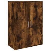 vidaXL Sideboards 2 Stk. R&auml;uchereiche 60x31x84 cm Holzwerkstoff