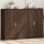 vidaXL Sideboards 2 Stk. Braun Eichen-Optik 60x31x84 cm Holzwerkstoff