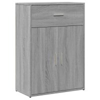 vidaXL Sideboards 2 Stk. Grau Sonoma 60x30x84 cm Holzwerkstoff