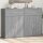 vidaXL Sideboards 2 Stk. Grau Sonoma 60x30x84 cm Holzwerkstoff