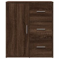 vidaXL Sideboards 2 Stk. Braun Eichen-Optik 60x31x70 cm Holzwerkstoff