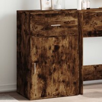 vidaXL Beistellschrank R&auml;uchereiche 56,5x39x90 cm Holzwerkstoff