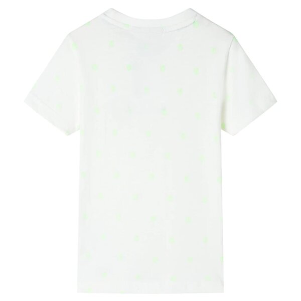 Kinder-T-Shirt Ecru 128