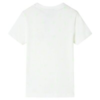 Kinder-T-Shirt Ecru 128