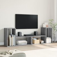 vidaXL TV-Schr&auml;nke 2 Stk. Grau Sonoma 75x30x50 cm Holzwerkstoff