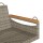 vidaXL H&auml;ngebank Grau 109x62x40 cm Poly Rattan