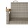 vidaXL H&auml;ngebank Grau 109x62x40 cm Poly Rattan