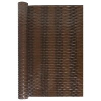 vidaXL Balkon-Sichtschutz Braun und Schwarz 1000x90 cm Poly Rattan