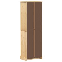 vidaXL Kleiderschrank Corona 55x38x170 cm Massivholz Kiefer