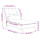 vidaXL Massage-Chaiselongue mit Nackenrolle Rosa Samt