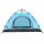 vidaXL Campingzelt 4 Personen Blau Quick Release