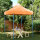 vidaXL Partyzelt Faltbar Pop-Up Orange 200x200x306 cm