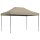 vidaXL Partyzelt Faltbar Pop-Up Taupe 410x279x315 cm