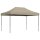 vidaXL Partyzelt Faltbar Pop-Up Taupe 410x279x315 cm