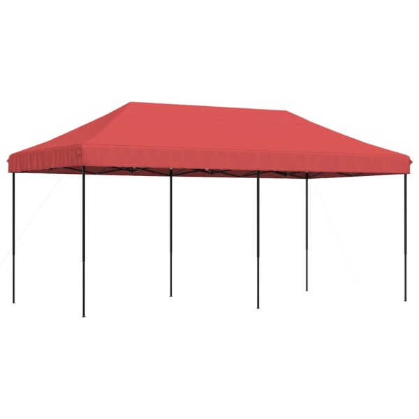 vidaXL Partyzelt Faltbar Pop-Up Burgunderrot 580x292x315 cm