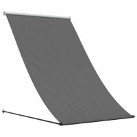 vidaXL Markise Einziehbar Anthrazit 150x150 cm Stoff und Stahl