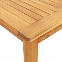 vidaXL 7-tlg. Garten-Essgruppe Massivholz Akazie
