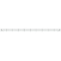 vidaXL Maschendrahtzaun mit Bodenhülsen Grün 1,1x25 m