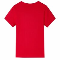 Kinder-T-Shirt Rot 104