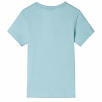 Kinder-T-Shirt Hellblau 104