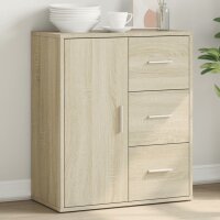 vidaXL Sideboard Sonoma-Eiche 60x31x70 cm Holzwerkstoff