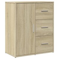 vidaXL Sideboard Sonoma-Eiche 60x31x70 cm Holzwerkstoff