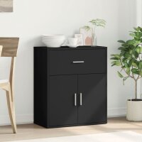 vidaXL Sideboard Schwarz 60x31x70 cm Holzwerkstoff