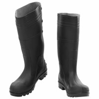 vidaXL Gummistiefel Schwarz Gr&ouml;&szlig;e 38 PVC