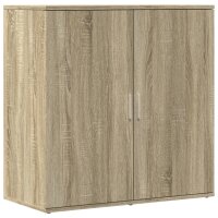 vidaXL Sideboard Sonoma-Eiche 79x38x80 cm Holzwerkstoff