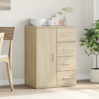 vidaXL Sideboard Sonoma-Eiche 59x39x80 cm Holzwerkstoff