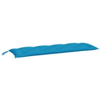 vidaXL Gartenbank-Auflagen 2 Stk. Hellblau 150x50x7 cm Oxford-Gewebe