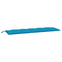 vidaXL Gartenbank-Auflagen 2 Stk. Hellblau 180x50x7 cm Oxford-Gewebe