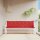 vidaXL Gartenbank-Auflagen 2 Stk. Rot 200x50x7 cm Oxford-Gewebe